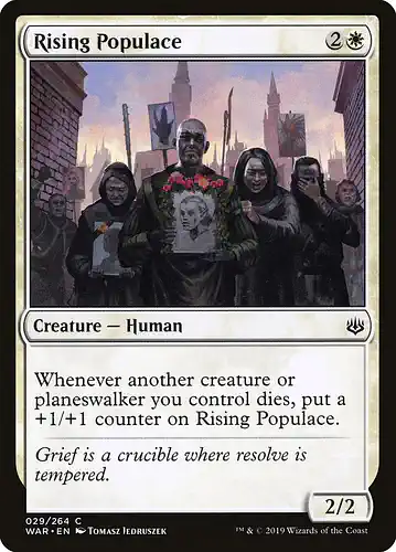 Rising Populace - war Spoiler
