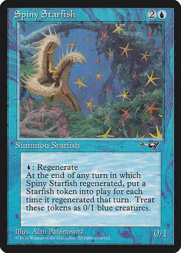 Spiny Starfish - all Spoiler