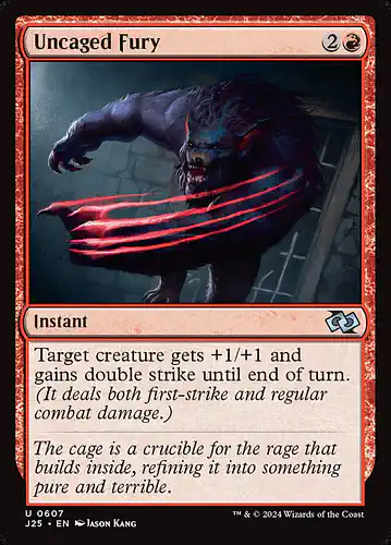 Uncaged Fury - j25 Spoiler