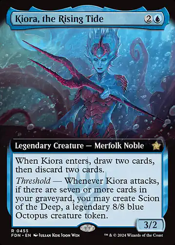 Kiora, the Rising Tide - fdn Spoiler