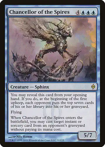 Chancellor of the Spires - nph Spoiler