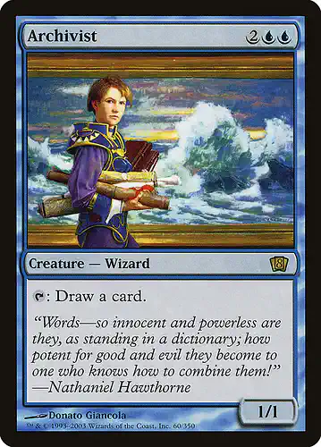 Archivist - 8ed Spoiler