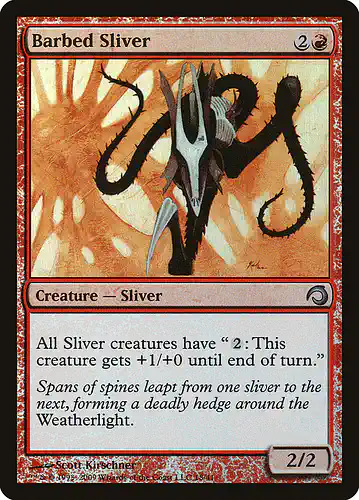 Barbed Sliver - h09 Spoiler