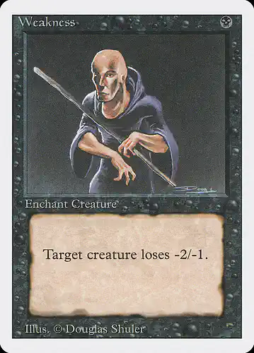 Weakness - 3ed Spoiler
