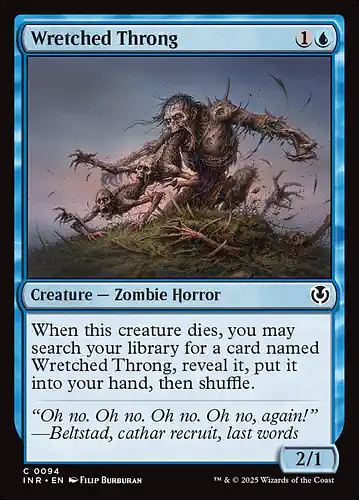 Wretched Throng - inr Spoiler