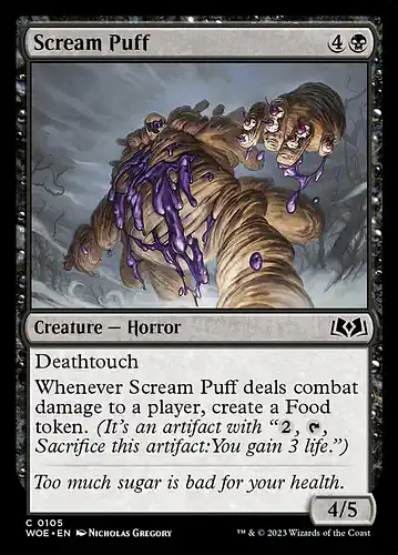 Scream Puff - woe Spoiler