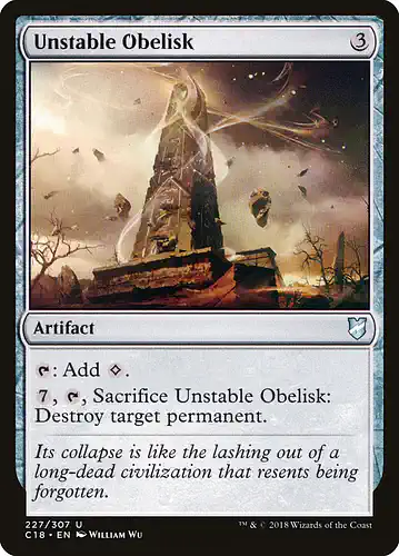 Unstable Obelisk - c18 Spoiler