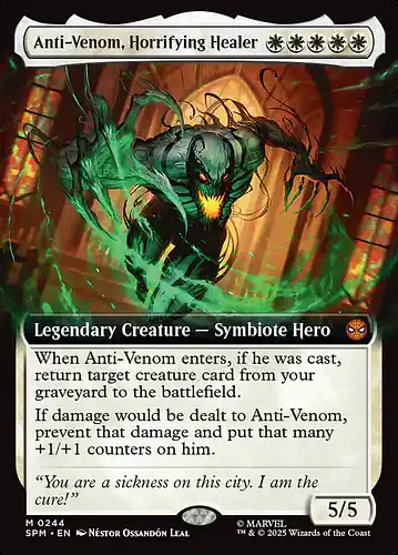 Anti-Venom, Horrifying Healer - spm Spoiler
