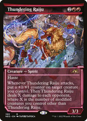 Thundering Raiju - neo Spoiler
