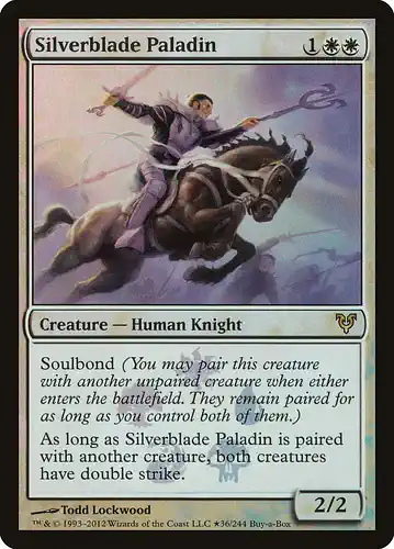 Silverblade Paladin - avr Spoiler