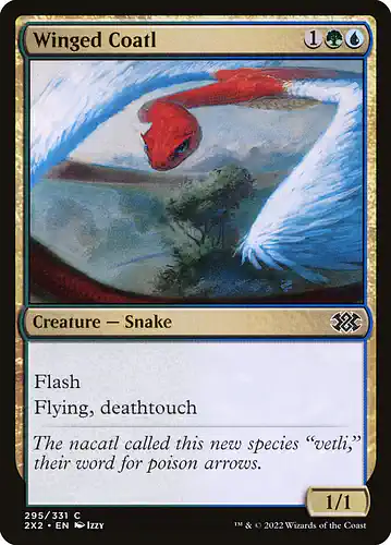 Winged Coatl - 2x2 Spoiler