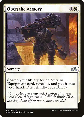 Open the Armory - soi Spoiler