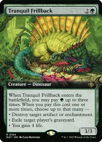 Tranquil Frillback - mat Spoiler