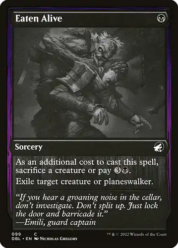 Eaten Alive - dbl Spoiler