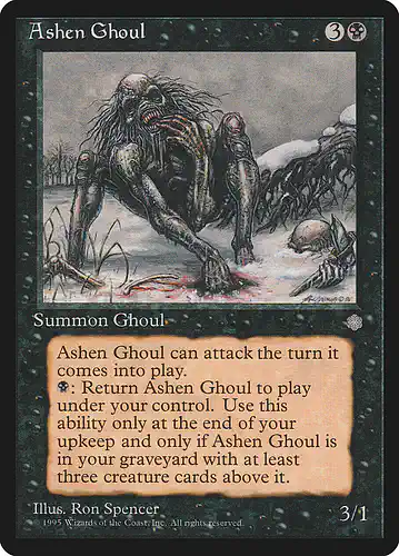 Ashen Ghoul - ice Spoiler