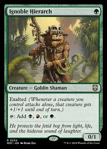 Ignoble Hierarch - m3c Spoiler