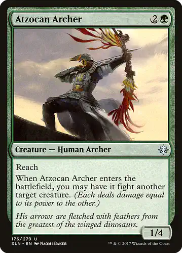 Atzocan Archer - xln Spoiler