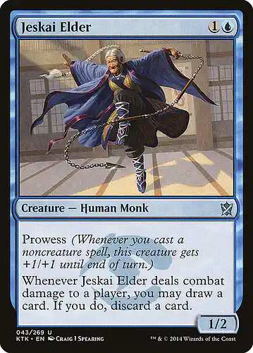 Jeskai Elder - ktk Spoiler