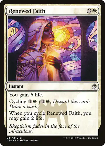 Renewed Faith - a25 Spoiler
