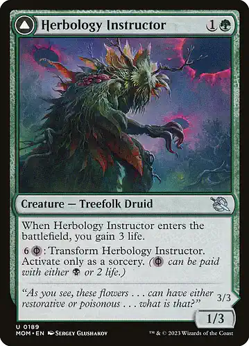 Herbology Instructor - mom Spoiler