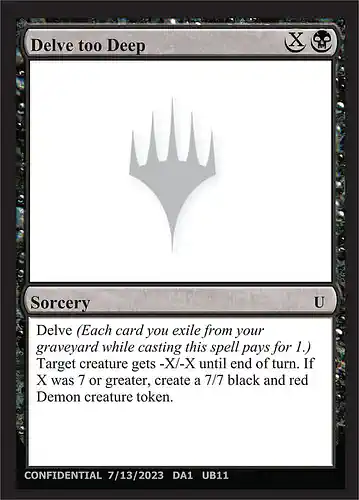 Delve too Deep - unk Spoiler