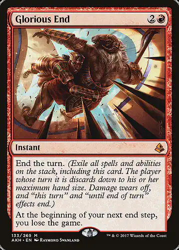 Glorious End - akh Spoiler