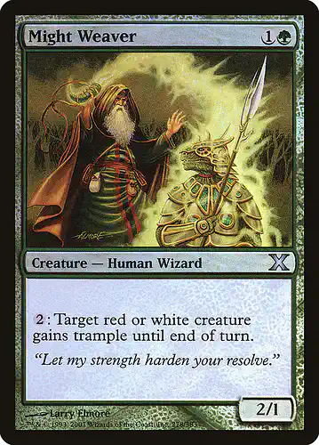 Might Weaver - 10e Spoiler