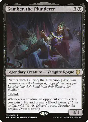 Kamber, the Plunderer - voc Spoiler
