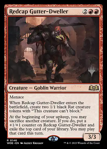 Redcap Gutter-Dweller - woe Spoiler