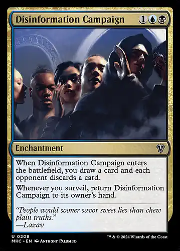 Disinformation Campaign - mkc Spoiler