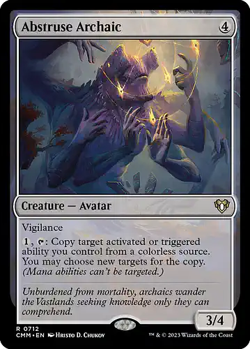 Abstruse Archaic - cmm Spoiler