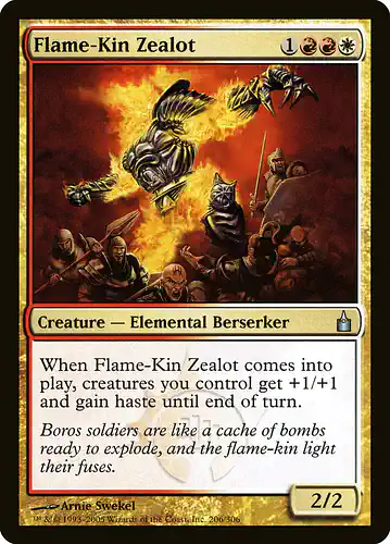 Flame-Kin Zealot - rav Spoiler