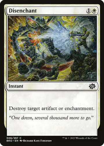 Disenchant - bro Spoiler