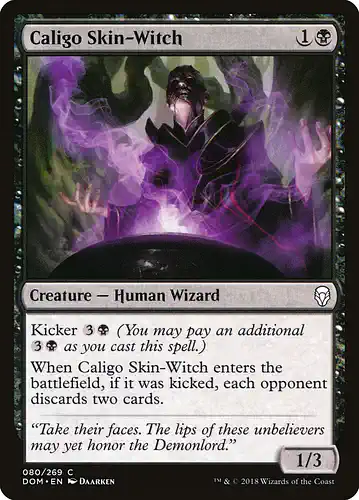 Caligo Skin-Witch - dom Spoiler