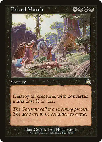 Forced March - mmq Spoiler