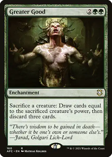 Greater Good - afc Spoiler