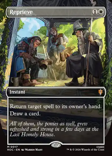 Reprieve - hoc Spoiler