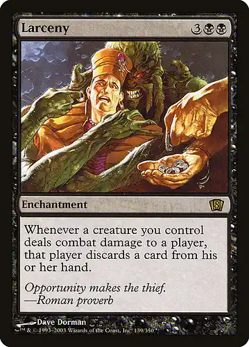 Larceny - 8ed Spoiler