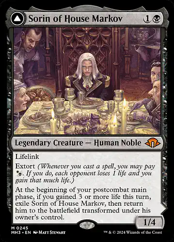 Sorin of House Markov - mh3 Spoiler