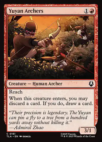 Yuyan Archers - tla Spoiler