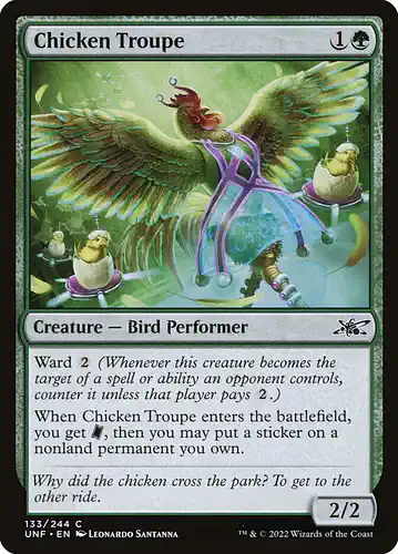 Chicken Troupe - unf Spoiler