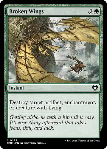 Broken Wings - cmm Spoiler