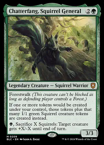 Chatterfang, Squirrel General - blc Spoiler
