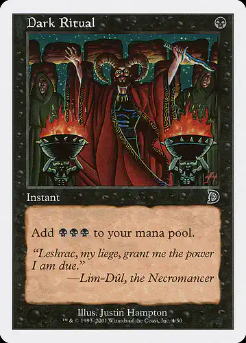 Dark Ritual - dkm Spoiler