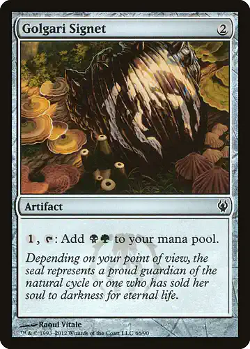 Golgari Signet - ddj Spoiler