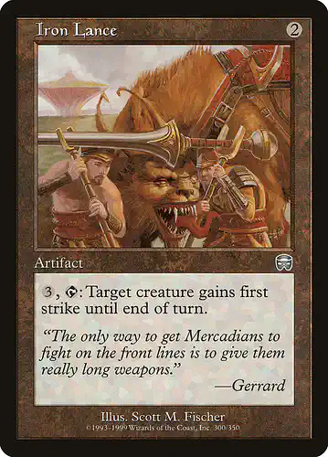 Iron Lance - mmq Spoiler