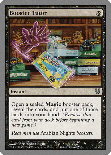 Booster Tutor - unh Spoiler