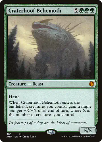 Craterhoof Behemoth - jmp Spoiler