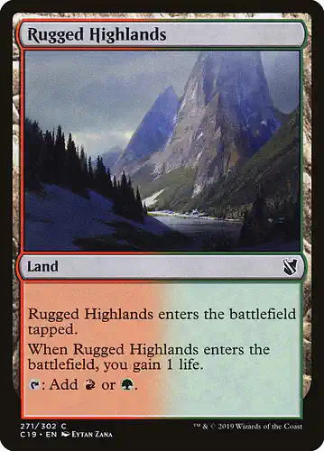 Rugged Highlands - c19 Spoiler