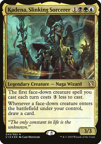 Kadena, Slinking Sorcerer - c19 Spoiler